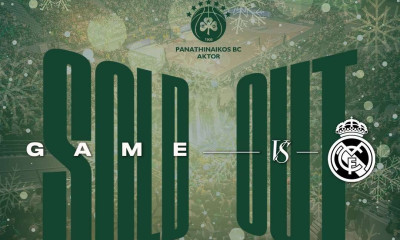 Ασταμάτητη «τρέλα» για τον Παναθηναϊκό AKTOR: Sold Out και το ματς με τη Ρεάλ Μαδρίτης!