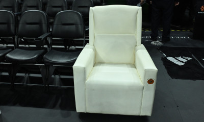 Παναθηναϊκός AKTOR – Ολυμπιακός: Στη θέση της η πολυθρόνα του Δημήτρη Γιαννακόπουλου