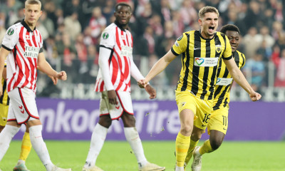 ΑΕΚ: Η μαγική εκτέλεση φάουλ του Μαρίν κορυφαίο γκολ της League Phase του Conference League (βίντεο)