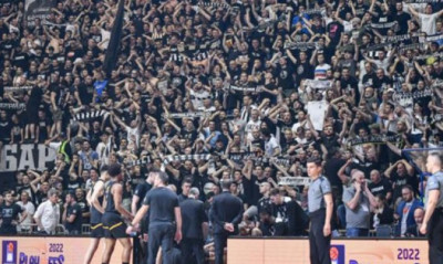 Παρτιζάν: Τιμωρία για όσα έγιναν στο ματς με τον Ολυμπιακό