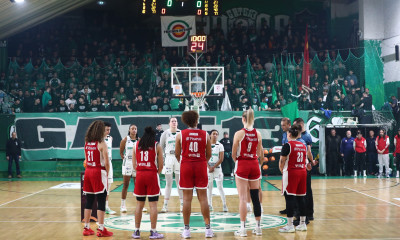 Ενός λεπτού σιγή στο ντέρμπι αιωνίων του μπάσκετ γυναικών