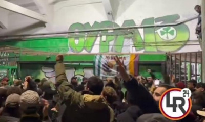 Πάρτι «πράσινων» και Ρωμαίων στη Λεωφόρο (vid)
