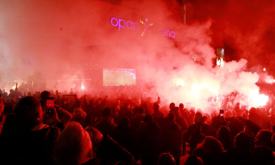 ΑΕΚ: Κεκλεισμένων η Allwyn Arena, «γεμάτη» η Νέα Φιλαδέλφεια – Οθόνες έξω από το γήπεδο