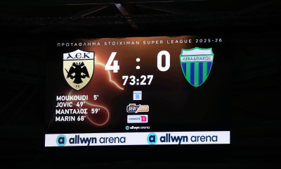 Super League Βαθμολογία: Πρώτη χωρίς αστερίσκους η ΑΕΚ, νίκη τετράδας ο Παναθηναϊκός