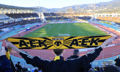 Βόλος – ΑΕΚ: Εικόνες από το «κιτρινόμαυρο» Πανθεσσαλικό