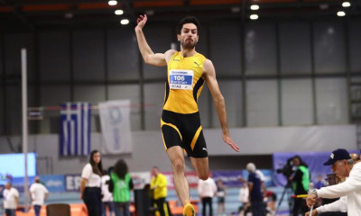 Πανελλήνιο Πρωτάθλημα Κλειστού: Άλμα στα 8,22μ. από τον Μίλτο Τεντόγλου
