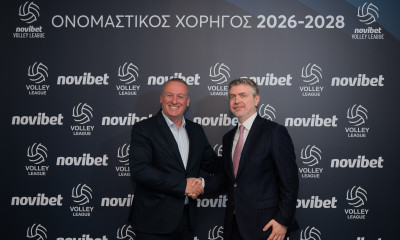 Νέα εποχή στο ελληνικό βόλεϊ: Η Novibet μεγάλος χορηγός ονοματοδοσίας της Volley League έως το 2028