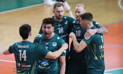 Volley League: Σπουδαία ανατροπή και προβάδισμα Μίλωνα κόντρα στον ΠΑΟΚ