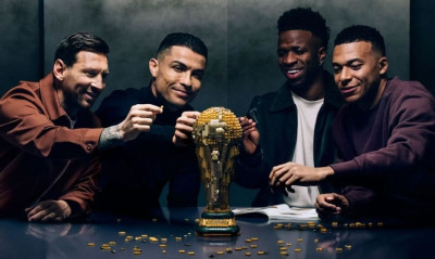 Η Lego «ρίχνει» το διαδίκτυο με τη νέα της διαφήμιση: Μαζί Ρονάλντο, Μέσι, Βινίσιους και Εμπαπέ!