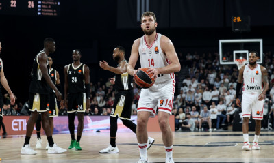 Βιλερμπάν - Ολυμπιακός 74-82: Με Βεζένκοφ, Χολ και 31 βολές πέρασε αγχωτικά από τη Λυών