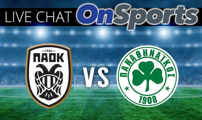 LIVE ΠΑΟΚ - Παναθηναϊκός: Το ντέρμπι της Τούμπας για τα playoffs της Super League