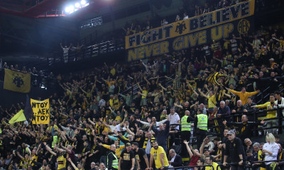 ΑΕΚ – Μπανταλόνα: «Ηφαίστειο» η SUNEL Arena | Τρομερή ατμόσφαιρα από 9.000 οπαδούς (βίντεο)