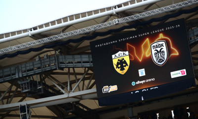 LIVE ΑΕΚ – ΠΑΟΚ: Το ντέρμπι «Δικεφάλων» των playoffs της Super League