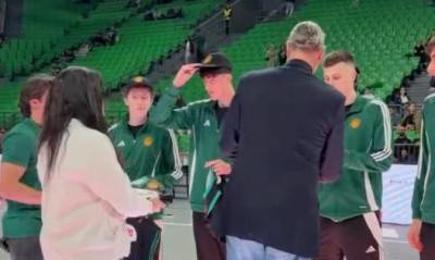 Ο Αλβέρτης βράβευσε τους αποφοίτους του PAO BC Academy