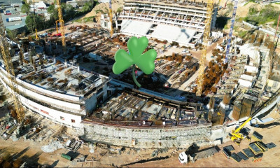 Παναθηναϊκός: Το γήπεδο… ψηλώνει – Εντυπωσιακές εικόνες από τον Βοτανικό! (video)