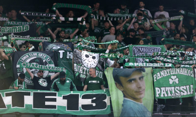 Πουθενά μόνος του: Πάνω από 1.000 φίλοι του Παναθηναϊκού στη «Roig Arena»