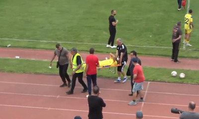 Γ' Εθνική: Διακοπή στο Πύργος-Ζάκυνθος - Αποχώρησε με φορείο ο Μπαστακός μετά από ρίψη αντικειμένων