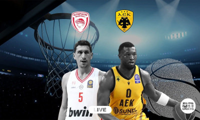 LIVE Ολυμπιακός - ΑΕΚ, το πρώτο ματς των ημιτελικών στην GBL
