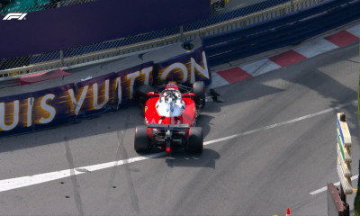 Formula 1: Διέλυσε τη Ferrari του ο Λεκλέρ - Κόκκινη σημαία στο Μονακό