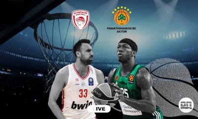 LIVE Ολυμπιακός – Παναθηναϊκός: Το Game 3 των τελικών της GBL