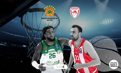 LIVE Παναθηναϊκός AKTOR - Ολυμπιακός: To Game 4 των τελικών της GBL