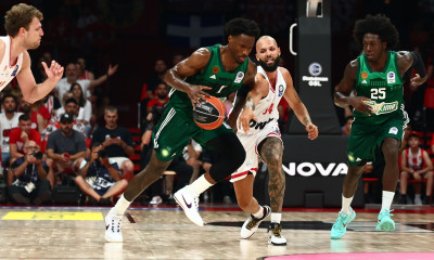 Ώρα τίτλου 18:00: Το απόγευμα το Game 5 των τελικών της GBL, Ολυμπιακός – Παναθηναϊκός AKTOR