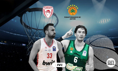 LIVE: Ολυμπιακός - Παναθηναϊκός AKTOR για τον πέμπτο τελικό της GBL