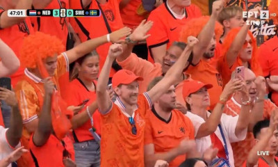 Ολλανδία - Σουηδία: Ο Χάκπο έκανε το 3-0 μετά από εκπληκτικό γύρισμα του Ντάμφρις