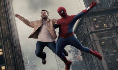 Ο Λιονέλ Μέσι «πετάει» με τον SpiderMan πάνω από τη Νέα Υόρκη (video)