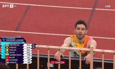 «Ιπτάμενος» Τεντόγλου: Έκανε την κορυφαία επίδοση στον κόσμο με άλμα στα 8.52 μ.! (vid)