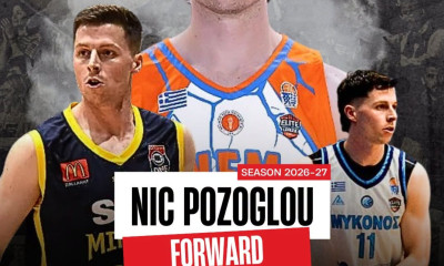 Οι Vikos Falcons ανακοίνωσαν την απόκτηση του Νικ Πόζογλου