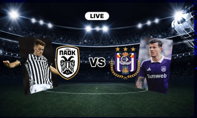 LIVE ΠΑΟΚ - Άντερλεχτ