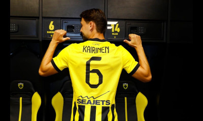 AEK: Ο Κάαν Κάιρινεν στο νέο ποδοσφαιρικό του σπίτι