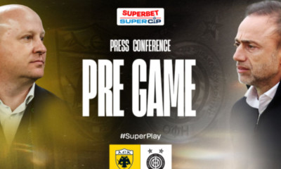 Live Streaming: Η συνέντευξη Τύπου του Superbet Super Cup