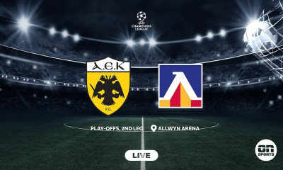 LIVE ΑΕΚ – Λέφσκι Σόφιας: Η μεγάλη ρεβάνς για την πρόκριση στη League Phase του Champions League