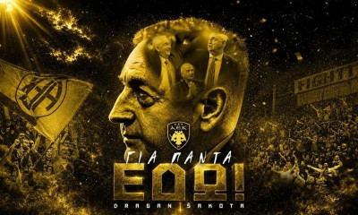 Για πάντα στην ΑΕΚ ο Ντράγκαν Σάκοτα - Υπέγραψε συμβόλαιο ζωής μέχρι το 2030