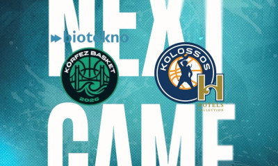 LIVE Κορφέζ - Κολοσσός, για τα προκριματικά του Basketball Champions League