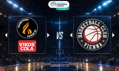 LIVE Προμηθέας - Βιέννη, για τα προκριματικά του BCL