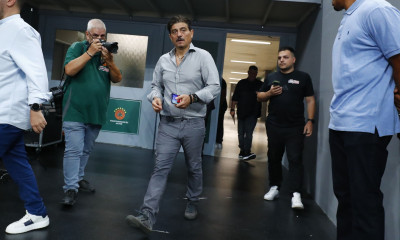 Παναθηναϊκός: Στο T-Center για τη συνέντευξη Τύπου του «Π. Γιαννακόπουλος» ο Δημήτρης Γιαννακόπουλος
