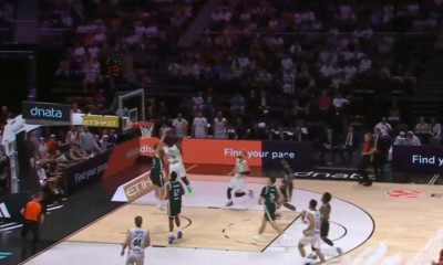 EuroLeague: Απίθανο poster dunk από τον Μπέικον μπροστά στον Γιάντουνεν (video)