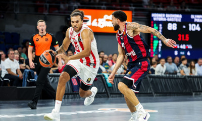 Μπασκόνια - Ολυμπιακός 89-106: Τα Highlights από το «διπλό» των Πειραιωτών στην Euroleague