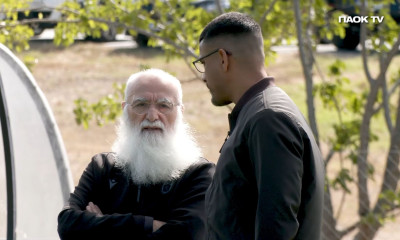 Σαββίδης: «Απόλυτος στόχος η κατάκτηση του πρωταθλήματος» - Συνομιλία με Λίσι (vid)