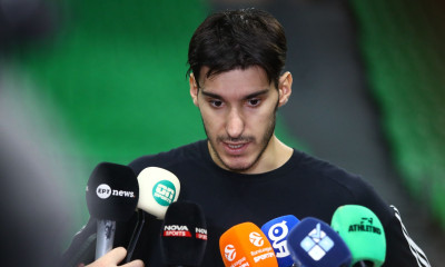 Καλαϊτζάκης: «Θέλουμε να συνεχίσουμε με την ίδια ένταση στην άμυνα - Παίζουμε για τους τίτλους»
