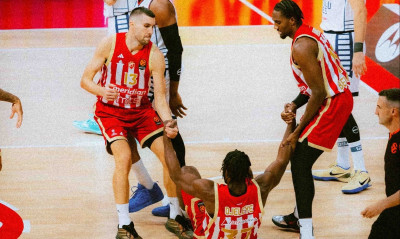 Ερυθρός Αστέρας – Αναντόλου Έφες 77-72: Πρώτη νίκη των Σέρβων στη «σκιά» του τραυματισμού Τζέιμς