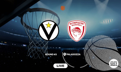 LIVE Βίρτους Μπολόνια - Ολυμπιακός: Η αναμέτρηση των Πειραιωτών για την 3η αγωνιστική της EuroLeague
