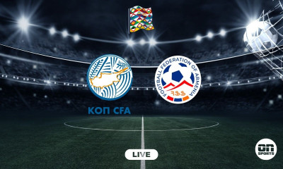 LIVE Κύπρος - Αρμενία, για τη League C του Nations League