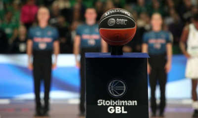 Τζάμπολ στην Stoiximan GBL με ΠΑΟΚ, Άρη και ΑΕΚ - Οι ώρες και τα κανάλια