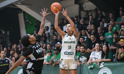 Παναθηναϊκός - ΠΑΟΚ 91-52: Επιβλητική νίκη και ποδαρικό με το... δεξί για τις «πράσινες»