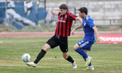 Απόλλων Καλαμαριάς - Πύργος 1-0: Διπλασίασαν τις νίκες τους στο πρωτάθλημα οι «μελανέρυθροι»
