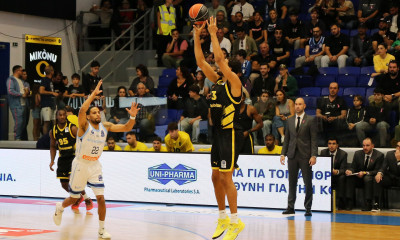 Μύκονος - Άρης 72-88: Σαν... σίφουνας πέρασε από το Νησί των Ανέμων